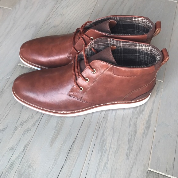 NEW Mens Chukka Boots Ferro ‘Houston’ Aldo Lace Up - Picture 3 of 3